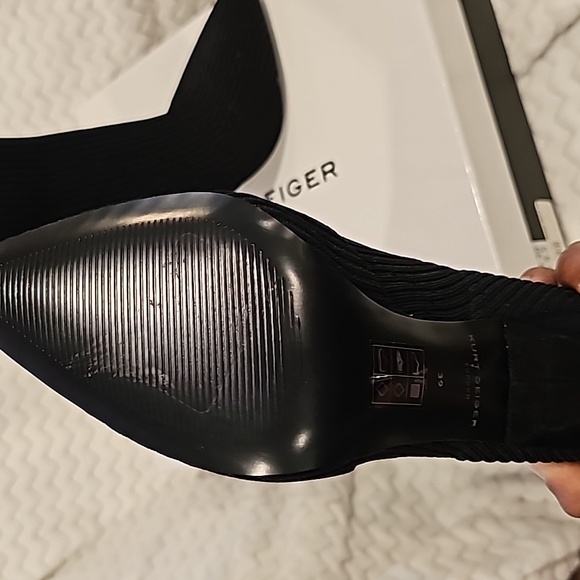 NEW Kurt Geiger London Barbican Black Sock Boot - Picture 5 of 8